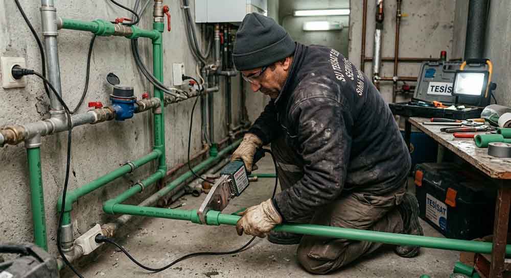Su Borusu Tamiri detaylı kontrol