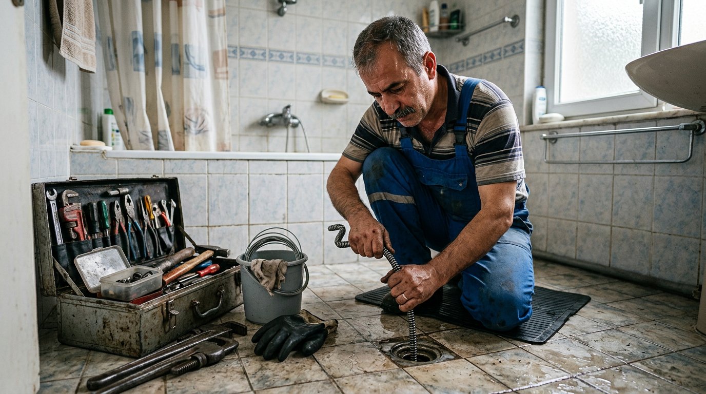 Banyo Gideri Açma
